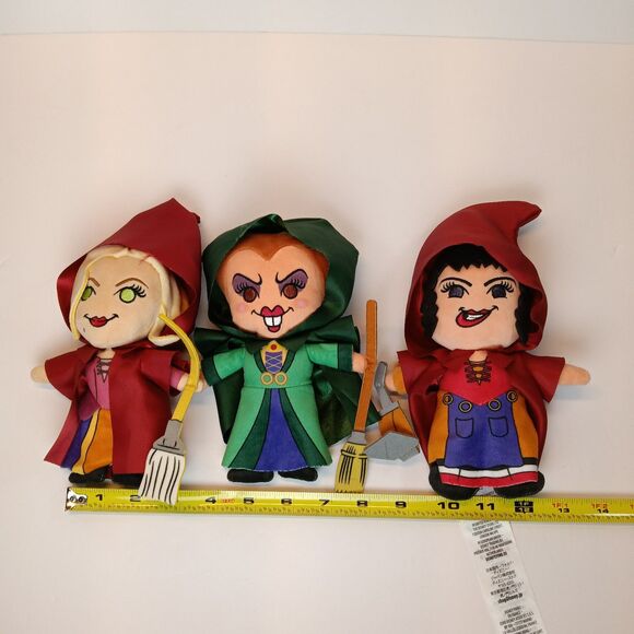 Disney Hocus Pocus Sanderson Sisters Plushie Set - Picture 12 of 12
